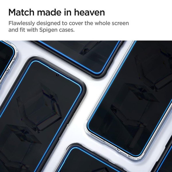 Spigen Glas.tR EZ Fit tempered glass for Samsung Galaxy S23+ - 2 pcs.