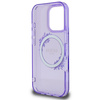 Guess GUHMP16LHFWFCU iPhone 16 Pro 6.3" fioletowy/purple hardcase IML Flowers Wreath MagSafe