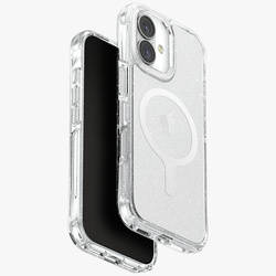 Etui UNIQ LifePro Xtreme do iPhone 17 Magclick Charging przezroczysty/brokat