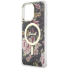 Guess GUHMP14XHCFWSK iPhone 14 Pro Max6.7" czarny/black hardcase Flower MagSafe
