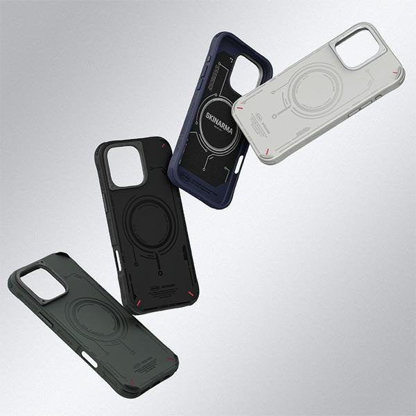 Skinarma etui Mecha iPhone 16 Pro 6.3"    Magnetic Charging granatowy/navy