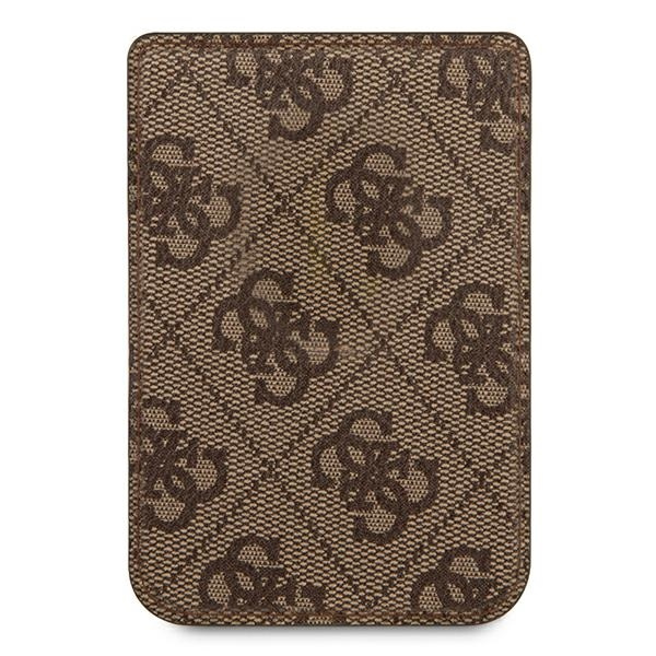 Guess Wallet Card Slot GUWMS4GTLBRMagSafe 4G brąz/brown