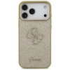 Etui Guess Fixed Glitter Big 4G Metal    Frame do iPhone 17 Pro Max złoty