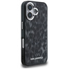 Etui Karl Lagerfeld IML Leopard Pattern  MagSafe do iPhone 16 czarny