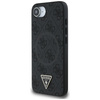 Etui Guess 4G Ring Triangle Logo MagSafe do iPhone 16e czarny