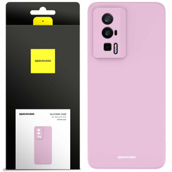 Spacecase Etui Silicone Case Poco F5 Pro lilac
