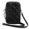 Guess Torebka GUWBZPSQSSGKczarny/black Zip Quilted 4G