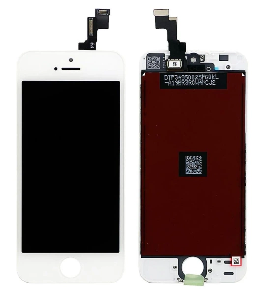LCD DISPLAY 5S/SE WHITE OEM TOP
