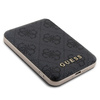 Zestaw Guess GUBPM5P13X4GEMGK iPhone13 Pro Max 6.7" hardcase + Powerbank 5000mAh MagSafe czarny/black 4G Metal Logo