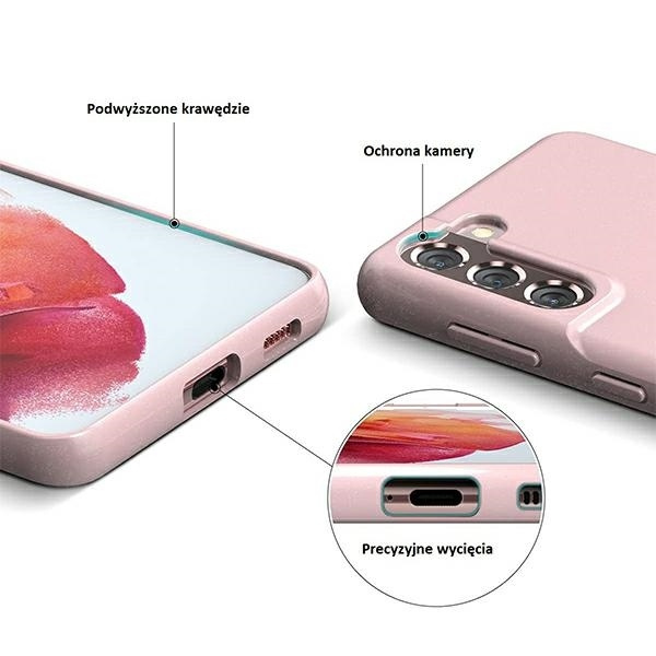 Mercury Jelly Case iPhone 14 / 13  6.1" jasnoróżowy/pink