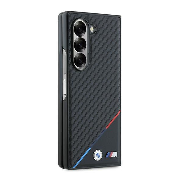 BMW BMHMZFD623PUDTK Z Fold6 F956  czarny/black hardcase Carbon Tricolor