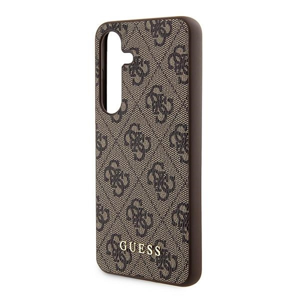 Guess GUOHCSA55G4GFBR A55 A556brązowy/brown hardcase 4G Metal Gold Logo