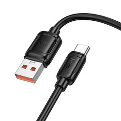 Kabel USB A do USB C Hoco PD 5A 100W 1 m X115 czarny