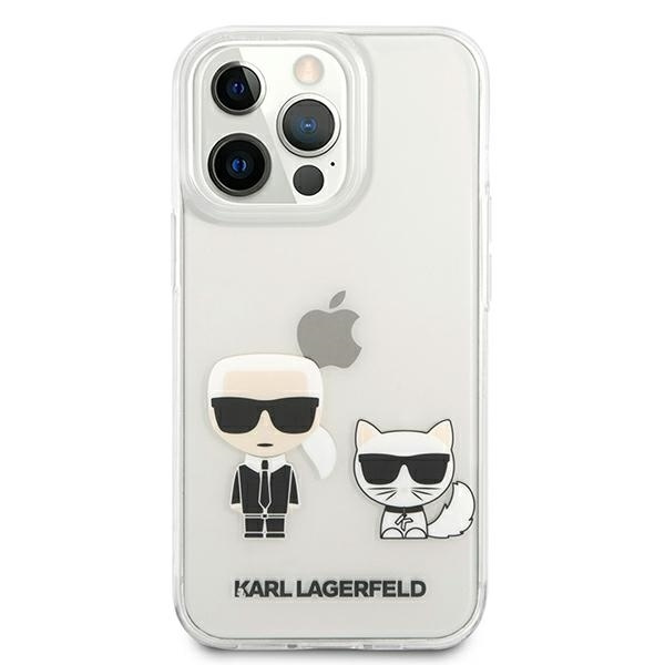 KARL LAGERFELD KLHCP13LCKTR IPHONE 13 PRO / 13 6.1 "HARDCASE TRANSPARENT KARL & CHUPETTE