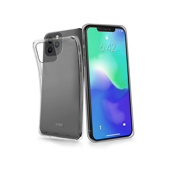 SBS Skinny Silicone Cover iPhone 11 pro Transparent