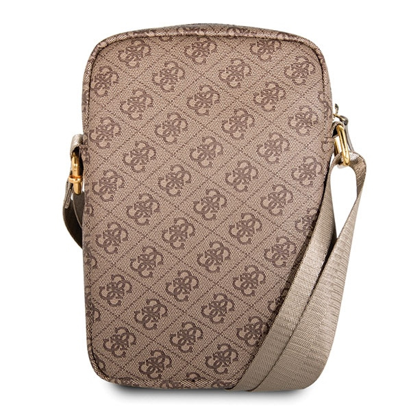 Guess Torba GUTB104GB 10" brązowa/brown 4G UPTOWN
