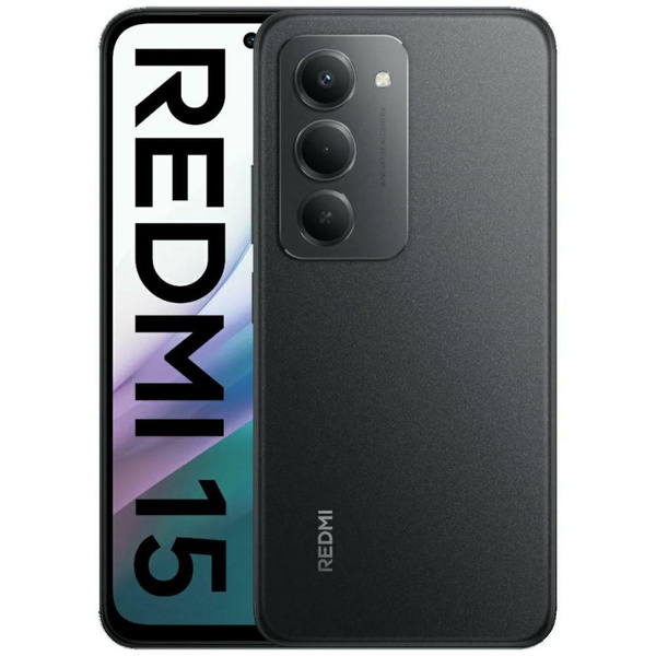 Smartfon Xiaomi Redmi 15 8/256GB czarny