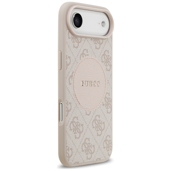Etui Guess 4G Circle Classic Logo        MagSafe do iPhone Air różowy