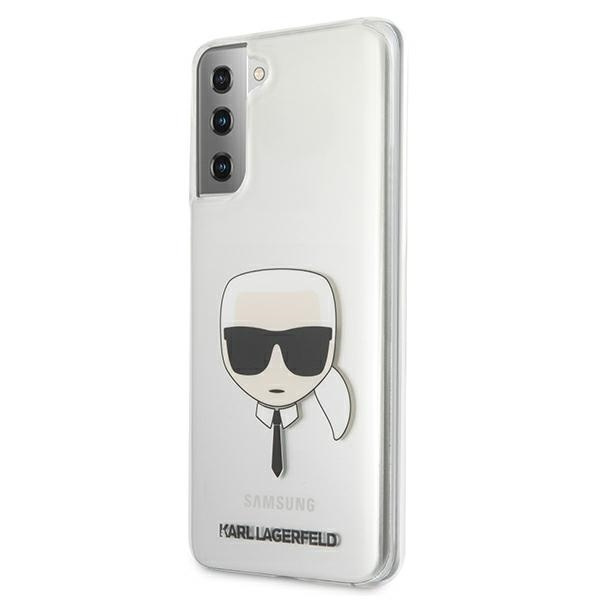 KARL LAGERFELD KLHCS21MKTR S21+ G996 HARDCASE TRANSPARENT KARL`S HEAD