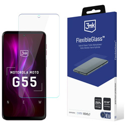 Szkło hybrydowe 3MK FlexibleGlass do Motorola Moto G55 5G