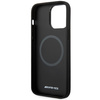 AMG AMHMP14XOSDBK iPhone 14 Pro Max 6.7" black/black hardcase Leather Curved Lines MagSafe