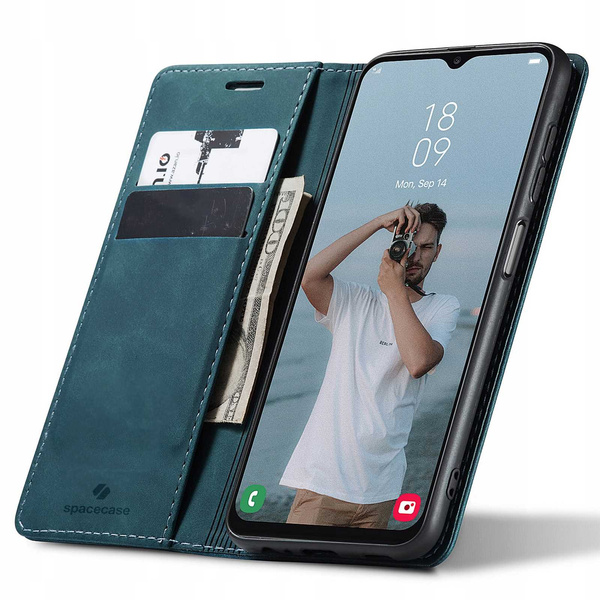 Spacecase Etui Wallet Galaxy A13 4G  blue