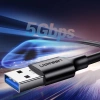 Kabel Ugreen US184 20882 USB-A 3.0 / USB-C 3A 1m - czarny