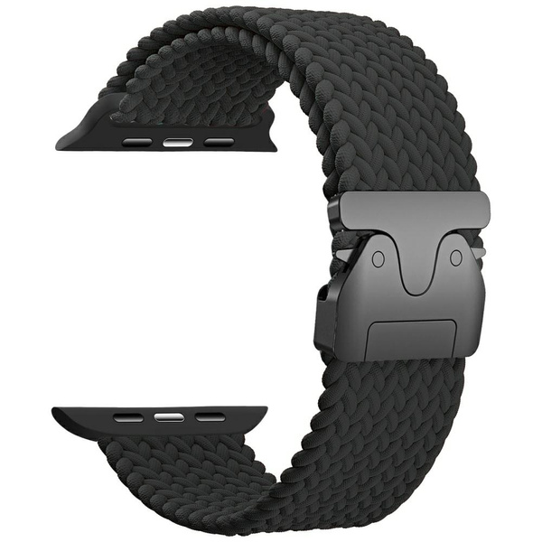 Pasek Beline Woven Nylon Parachute do    Apple Watch 42/44/45/49mm czarny