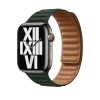 ORYGINALNA OPASKA APPLE LEATHER LINK 38/40/41/42MM SIZE S GREEN SEQUOIA ORYGINALNA PLOMBA