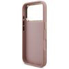 Etui Guess Fixed Glitter Big 4G Metal    Frame do iPhone 17 Pro różowy