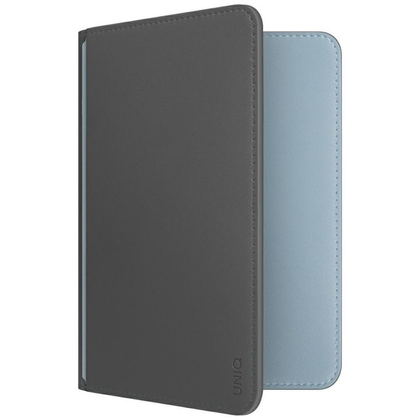 Etui na paszport UNIQ Belmont z Apple    Find My blokada RFID szaro niebieski