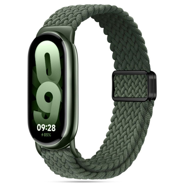 TECH-PROTECT NYLONMAG XIAOMI SMART BAND 8 / 9 / NFC HUNTER GREEN