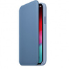 APPLE MVFD2ZM/A LEATHER FOLIO CASE IPHONE X/XS CORNFLOWER ORYGINALNA PLOMBA