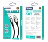 JELLICO cable B18 USB-C 3.1A 1M Black