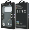Etui BMW M Carbon Line & Logo MagSafe do iPhone 17 Pro żółty
