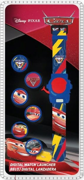 Wristwatch with a projector of 6 pictures Cars Cars