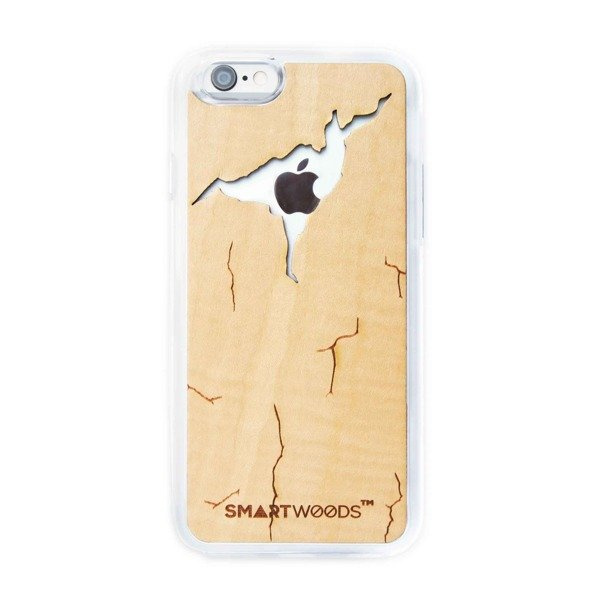 CASE ETUI DREWNIANE SMARTWOODS CRACKED MAPLE IPHONE 6 PLUS / 6S PLUS