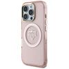 Etui Guess IML Metal Mountain Logo       MagSafe do iPhone 16 Pro Max różowy