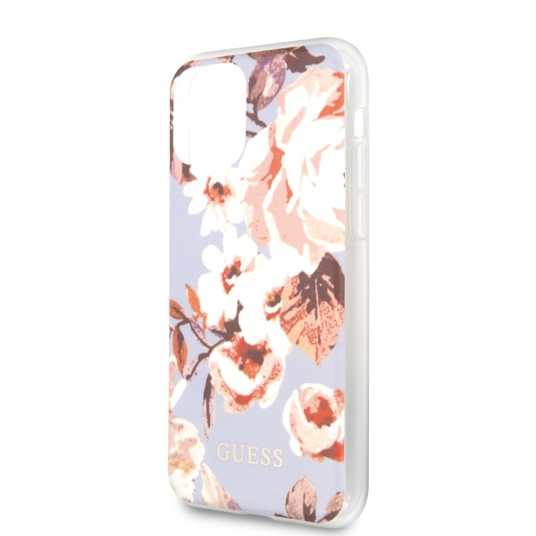 Guess GUHCN65IMLFL02 iPhone 11 Pro Maxliliowy/lilac N°2 Flower Collection
