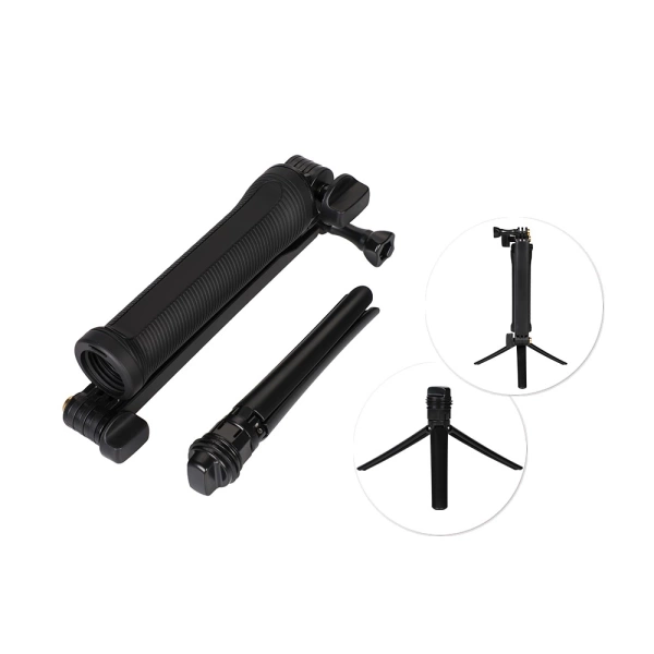 3 IN 1 MONOPOD TRIPOD WITH SELFIE HOLDER FOR GOPRO