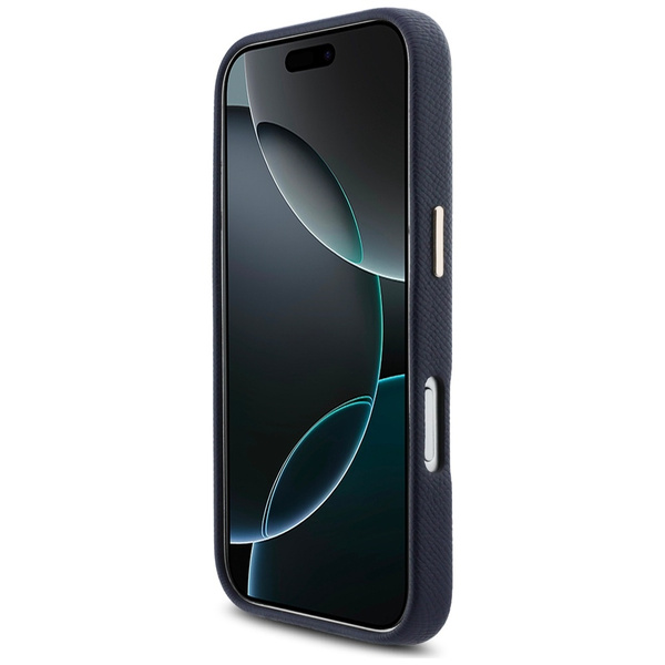 Etui Karl Lagerfeld Karl Head Logo MagSafe do iPhone 17 Pro Max niebieski