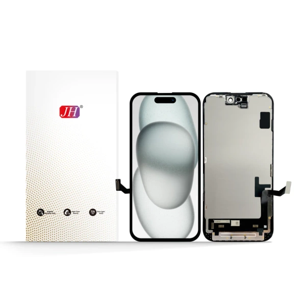JH Wyświetlacz + dotyk do Apple iPhone 15 Incell HD zmienny układ IC QUALITY
