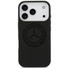 Etui Mercedes Silicone Vintage Logo      MagSafe do iPhone 17 Pro czarny