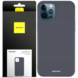 Spacecase Etui Silicone Case iPhone 12 Pro Max black