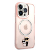 KARL LAGERFELD KLHMP14XHNKCIP IPHONE 14 PRO MAX 6.7 "HARDCASE PINK/PINK ICONIC KARL & CHUPETTE MAGSAFE