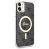 Guess GUHMN61H4STK iPhone 11 6.1"czarny/black hardcase 4G MagSafe