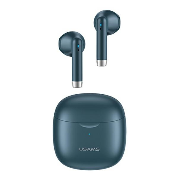 USAMS SŁUCHAWKI BLUETOOTH 5.0 TWS IA SERIES BEZPRZEWODOWE GRANATOWY/DARK BLUE BHUIA03 (US-IA04)