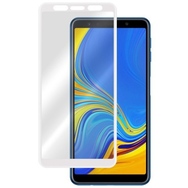 SZKŁO HARTOWANE 6D SAMSUNG GALAXY A7 2018 BIAŁE