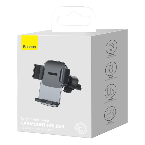 Baseus car holder for air vent black (SUYK000101)