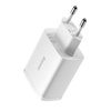 Baseus Compact ładowarka sieciowa 3x USB 17W biały (CCXJ020102)